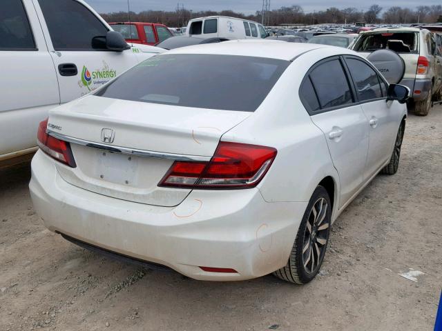19XFB2F9XEE070951 - 2014 HONDA CIVIC EXL 白色 照片 4