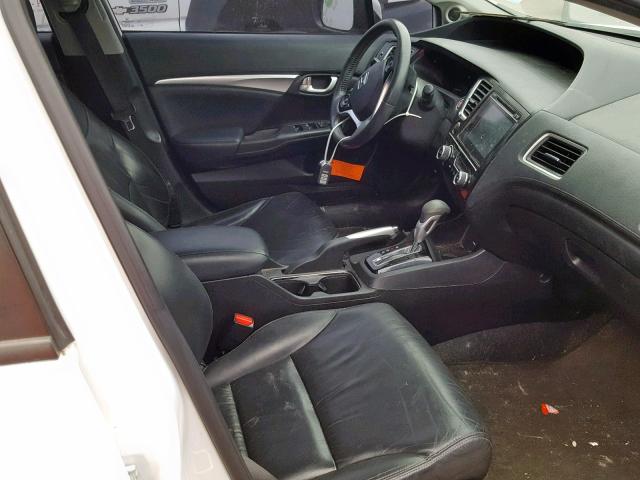 19XFB2F9XEE070951 - 2014 HONDA CIVIC EXL 白色 照片 5