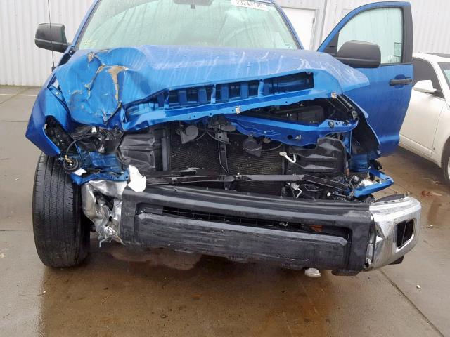 5TFEM5F18GX096663 - 2016 TOYOTA TUNDRA CRE 蓝色 照片 7