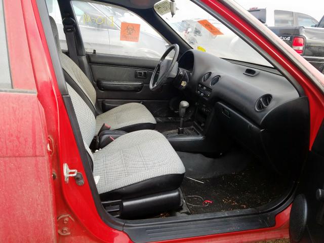 JT2EL43E2N0217934 - 1992 TOYOTA TERCEL DX RED photo 5