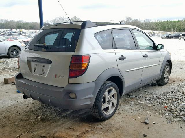 5Y2SL62883Z413953 - 2003 PONTIAC VIBE SILVER photo 4