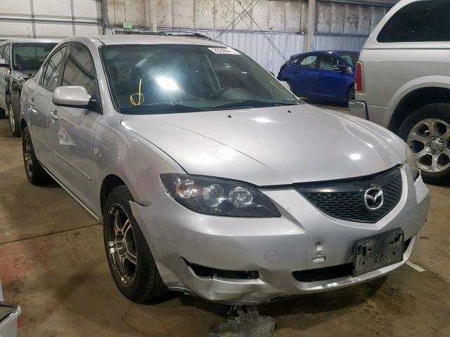 JM1BK12F341140893 - 2004 MAZDA 3 I SILVER photo 1