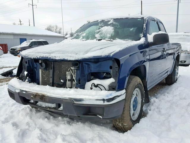 1GCCS198058132139 - 2005 CHEVROLET COLORADO BLUE photo 2