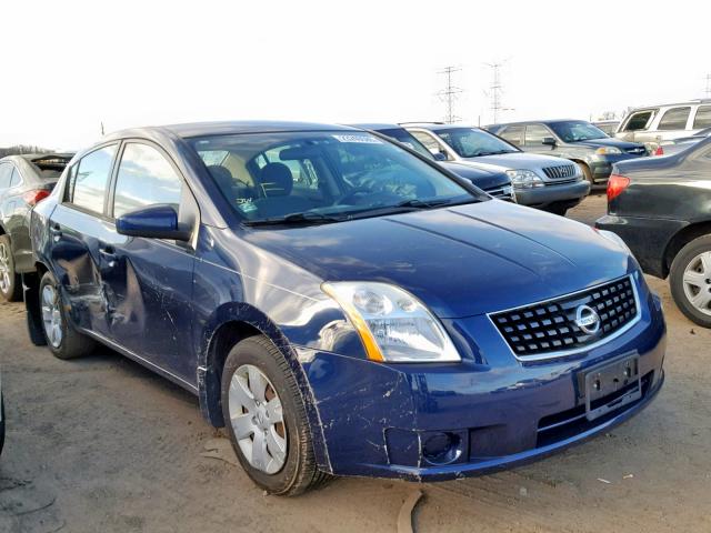 3N1AB61E48L654917 - 2008 NISSAN SENTRA 2.0 BLUE photo 1