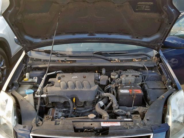 3N1AB61E48L654917 - 2008 NISSAN SENTRA 2.0 BLUE photo 7