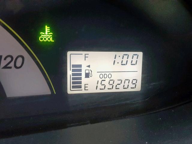 JTDBT923771010489 - 2007 TOYOTA YARIS Qara foto 8