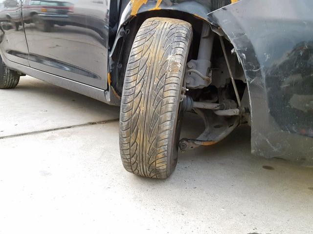 JTDBT923771010489 - 2007 TOYOTA YARIS Qara foto 9