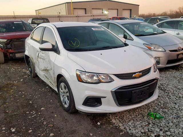 1G1JB5SH5H4175727 - 2017 CHEVROLET SONIC LS 白色 照片 1