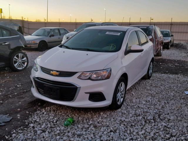 1G1JB5SH5H4175727 - 2017 CHEVROLET SONIC LS 白色 照片 2