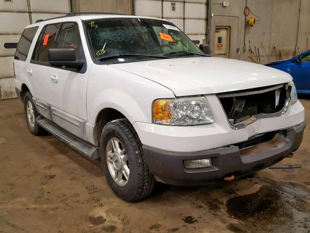 1FMPU16L04LA82287 - 2004 FORD EXPEDITION WHITE photo 1