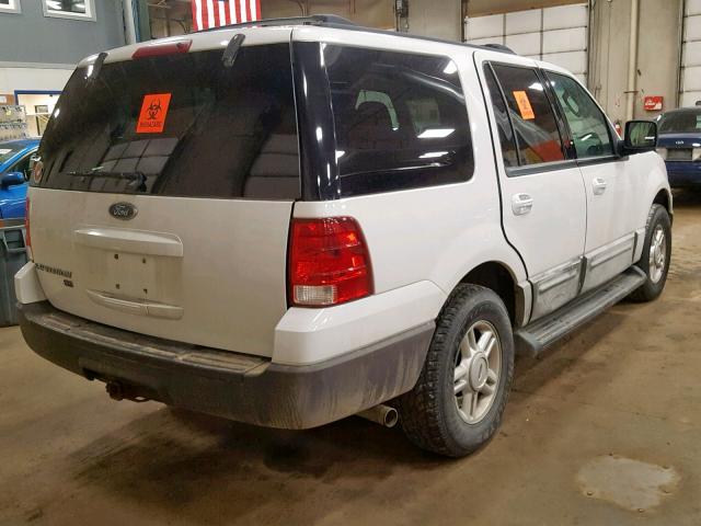 1FMPU16L04LA82287 - 2004 FORD EXPEDITION WHITE photo 4