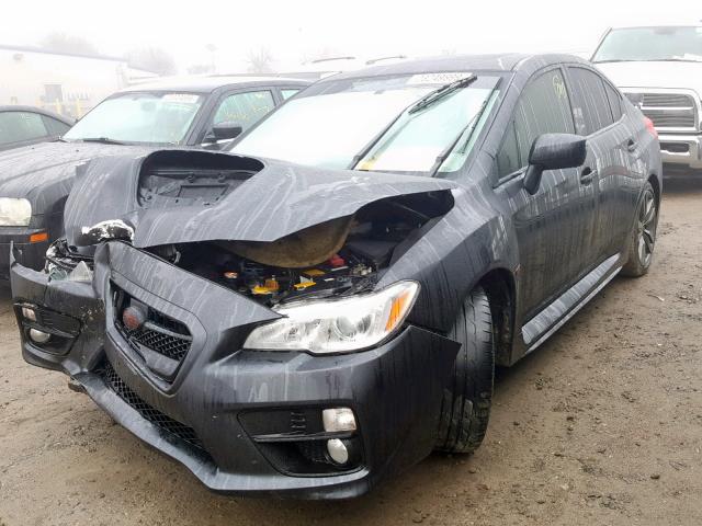 JF1VA1E69H9831371 - 2017 SUBARU WRX PREMIU GRAY photo 2