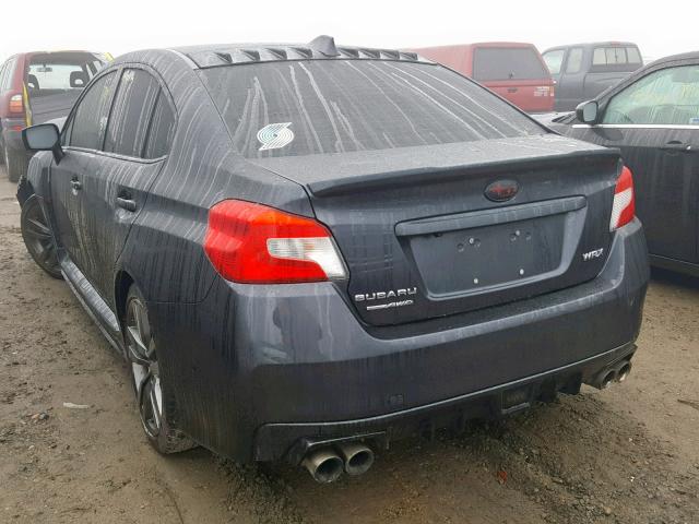 JF1VA1E69H9831371 - 2017 SUBARU WRX PREMIU GRAY photo 3