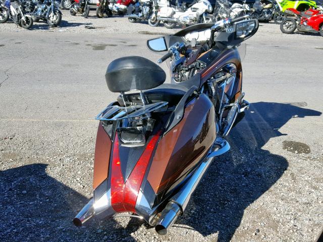 5VPSD36D883004933 - 2008 VICTORY MOTORCYCLES VISION DEL BROWN photo 4