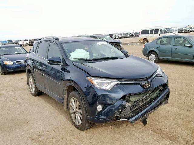 2T3YFREV8JW454567 - 2018 TOYOTA RAV4 LIMIT BLUE photo 1