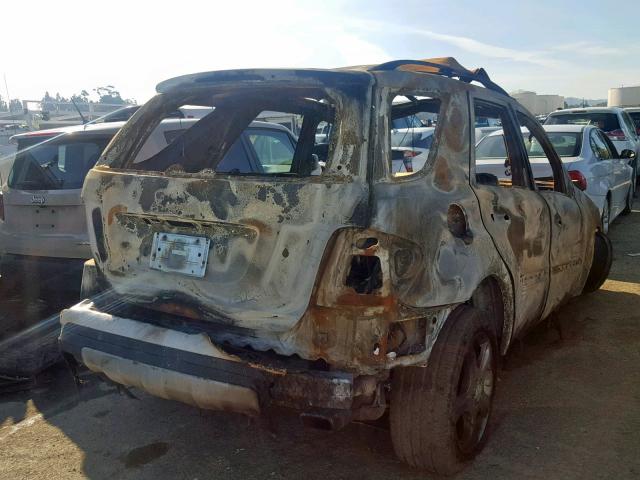 4JGBB86E08A366711 - 2008 MERCEDES-BENZ ML 350 BURN photo 4