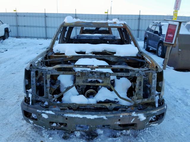 3GCUKSEC4FG233037 - 2015 CHEVROLET SILVERADO BURN photo 9