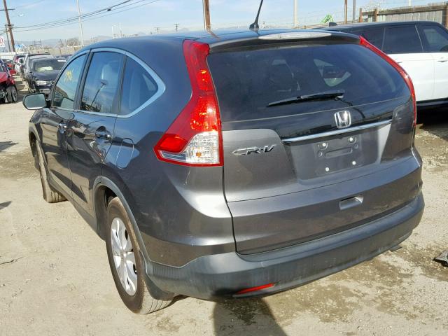 2HKRM3H56DH500170 - 2013 HONDA CR-V EX GRAY photo 3