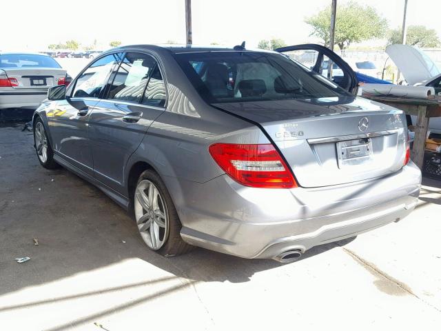 WDDGF4HB4DR245482 - 2013 MERCEDES-BENZ C 250 GRAY photo 3