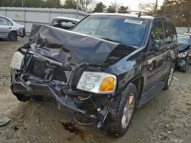 1GKET63M582170776 - 2008 GMC ENVOY DENA BLACK photo 2