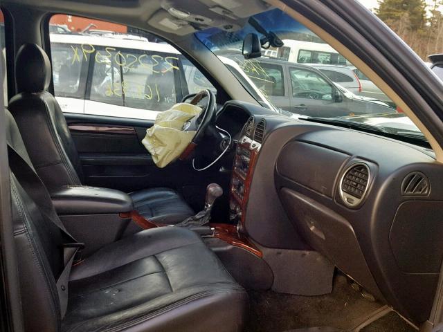 1GKET63M582170776 - 2008 GMC ENVOY DENA BLACK photo 5