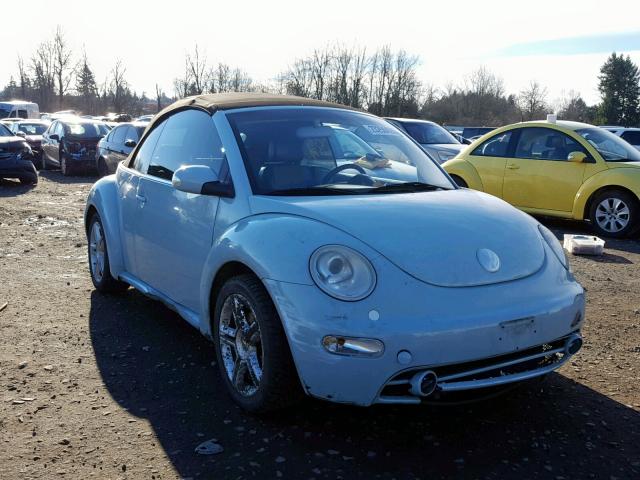 3VWCD31Y84M327530 - 2004 VOLKSWAGEN NEW BEETLE Mavi foto 1