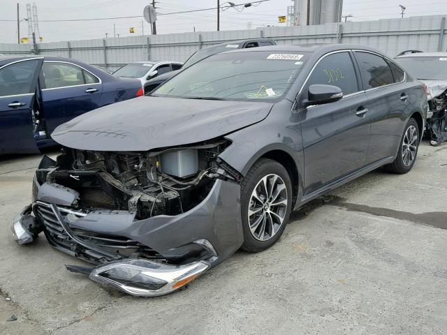 4T1BK1EBXHU258237 - 2017 TOYOTA AVALON XLE GRAY photo 2