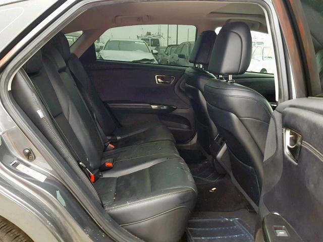 4T1BK1EBXHU258237 - 2017 TOYOTA AVALON XLE GRAY photo 6