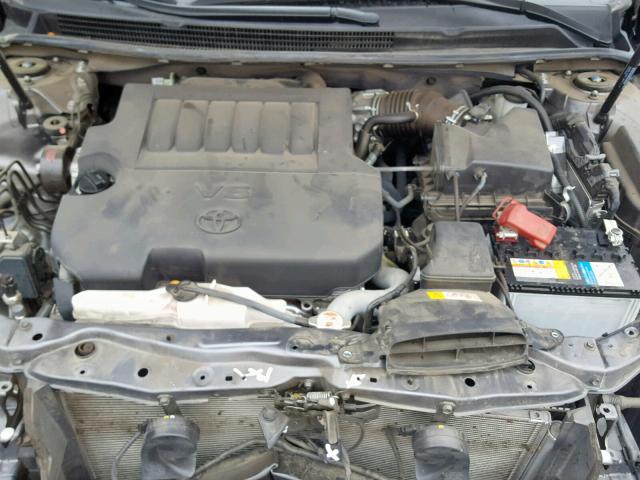 4T1BK1EBXHU258237 - 2017 TOYOTA AVALON XLE GRAY photo 7