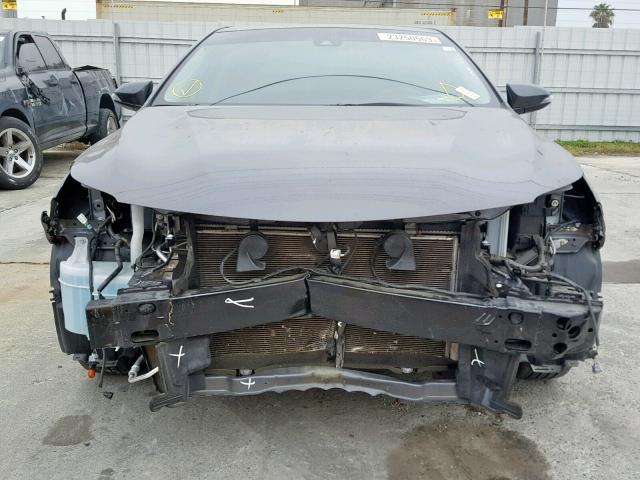 4T1BK1EBXHU258237 - 2017 TOYOTA AVALON XLE GRAY photo 9