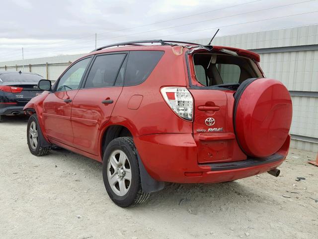 2T3ZF4DV1AW029295 - 2010 TOYOTA RAV4 RED photo 3