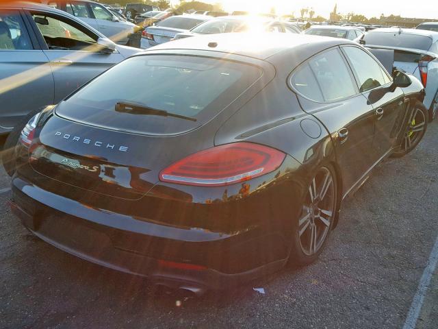 WP0AD2A70EL044845 - 2014 PORSCHE PANAMERA S BLACK photo 4