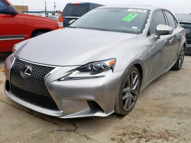 JTHBA1D26G5027030 - 2016 LEXUS IS 200T GRAY photo 2