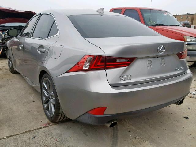 JTHBA1D26G5027030 - 2016 LEXUS IS 200T GRAY photo 3