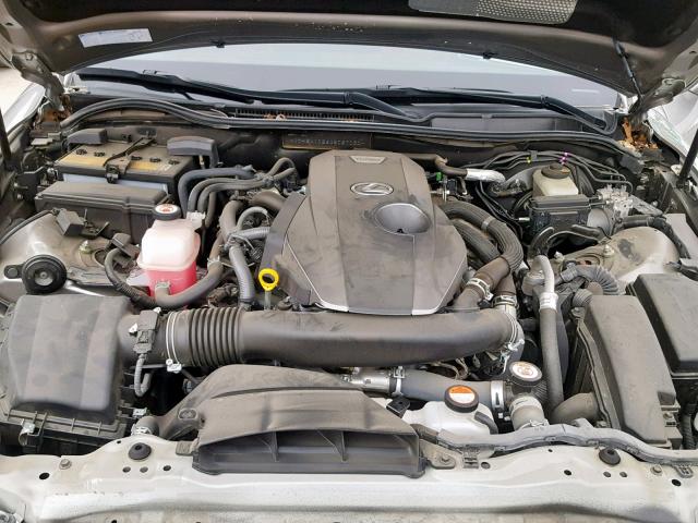 JTHBA1D26G5027030 - 2016 LEXUS IS 200T GRAY photo 7