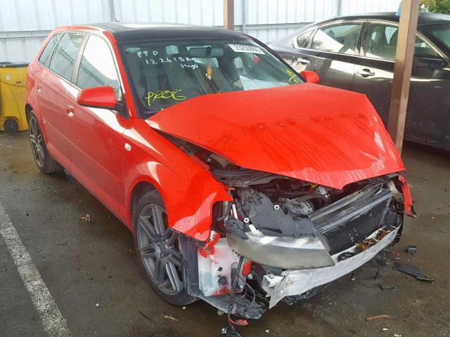 WAUHF78PX8A063850 - 2008 AUDI A3 2.0 RED photo 1