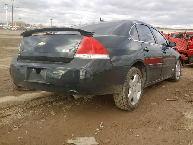 2G1WD58C679101272 - 2007 CHEVROLET IMPALA SUP 黑色 照片 4