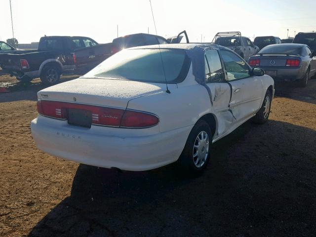 2G4WS52J431242141 - 2003 BUICK CENTURY CU WHITE photo 4