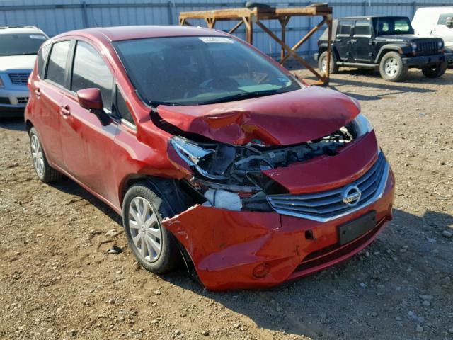 3N1CE2CP6FL404681 - 2015 NISSAN VERSA NOTE MAROON photo 1