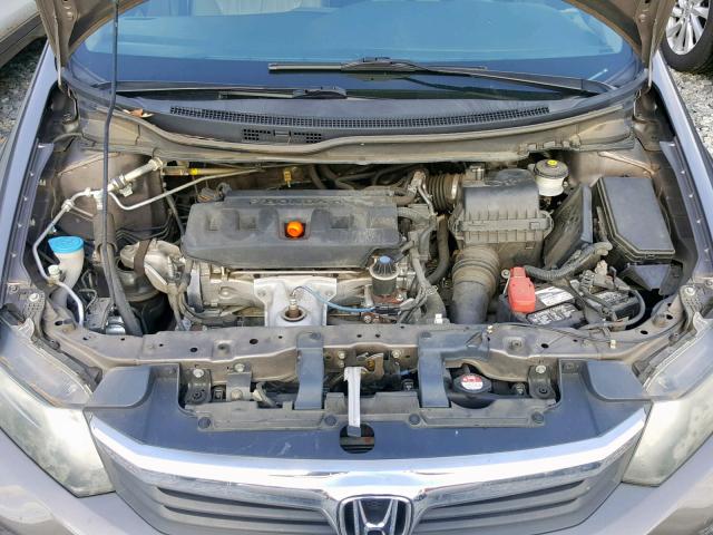 19XFB2F93CE028957 - 2012 HONDA CIVIC EXL 棕色 照片 7