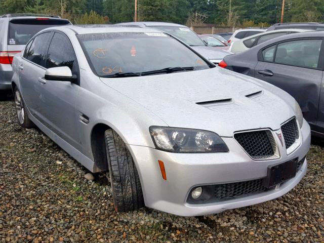 6G2ER57789L213891 - 2009 PONTIAC G8 SILVER photo 1