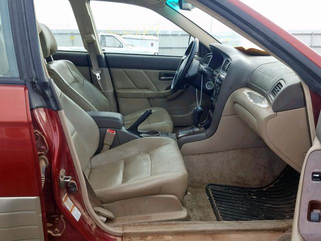 4S3BH686427663644 - 2002 SUBARU LEGACY OUT RED photo 5