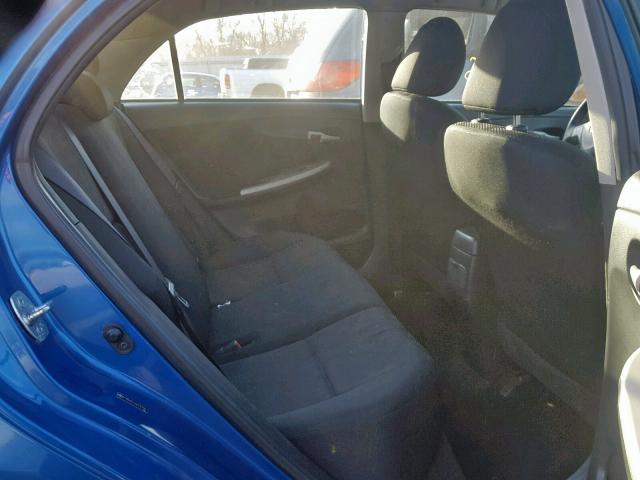 2T1BU4EE1AC517792 - 2010 TOYOTA COROLLA 蓝色 照片 6