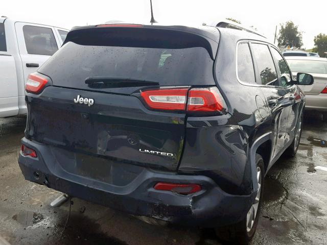 1C4PJLDB3GW165198 - 2016 JEEP CHEROKEE L BLACK photo 4