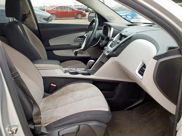 2GNALDECXB1321323 - 2011 CHEVROLET EQUINOX LT ვერცხლისფერი ფოტო 5