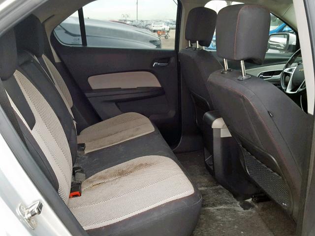 2GNALDECXB1321323 - 2011 CHEVROLET EQUINOX LT ვერცხლისფერი ფოტო 6