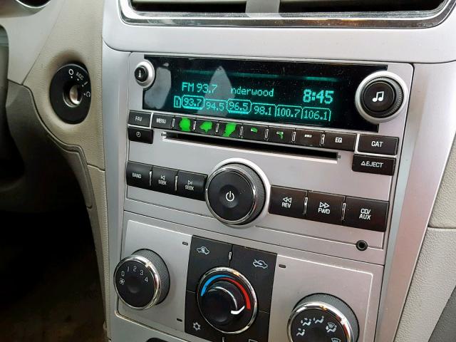 1G1ZH57B89F222454 - 2009 CHEVROLET MALIBU 1LT 白色 照片 9