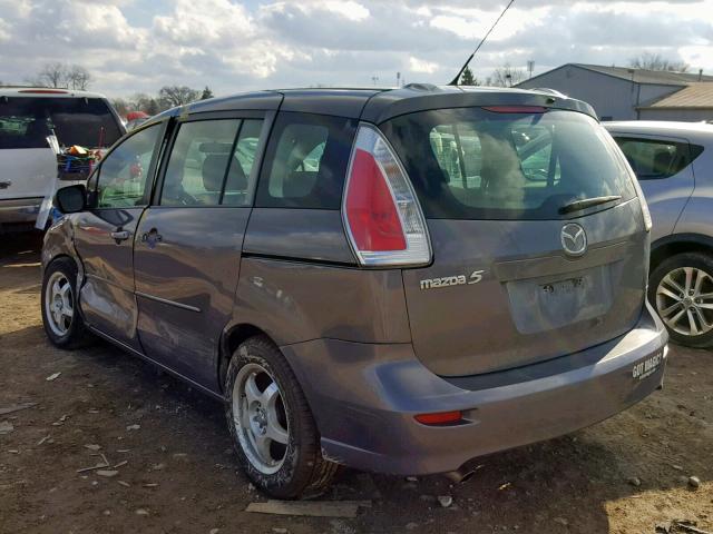 JM1CR293490344729 - 2009 MAZDA 5 GRAY photo 3