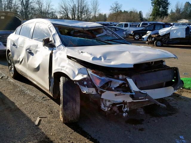 1G4GH5E31DF179719 - 2013 BUICK LACROSSE P WHITE photo 1