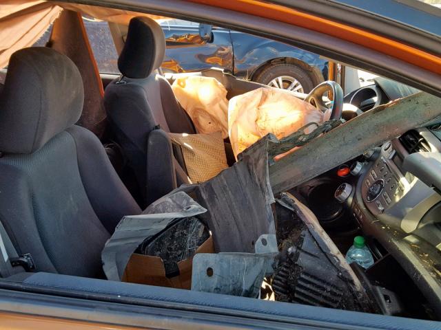 JHMGE8H43AS007843 - 2010 HONDA FIT SPORT Նարնջագույն լուսանկար 5